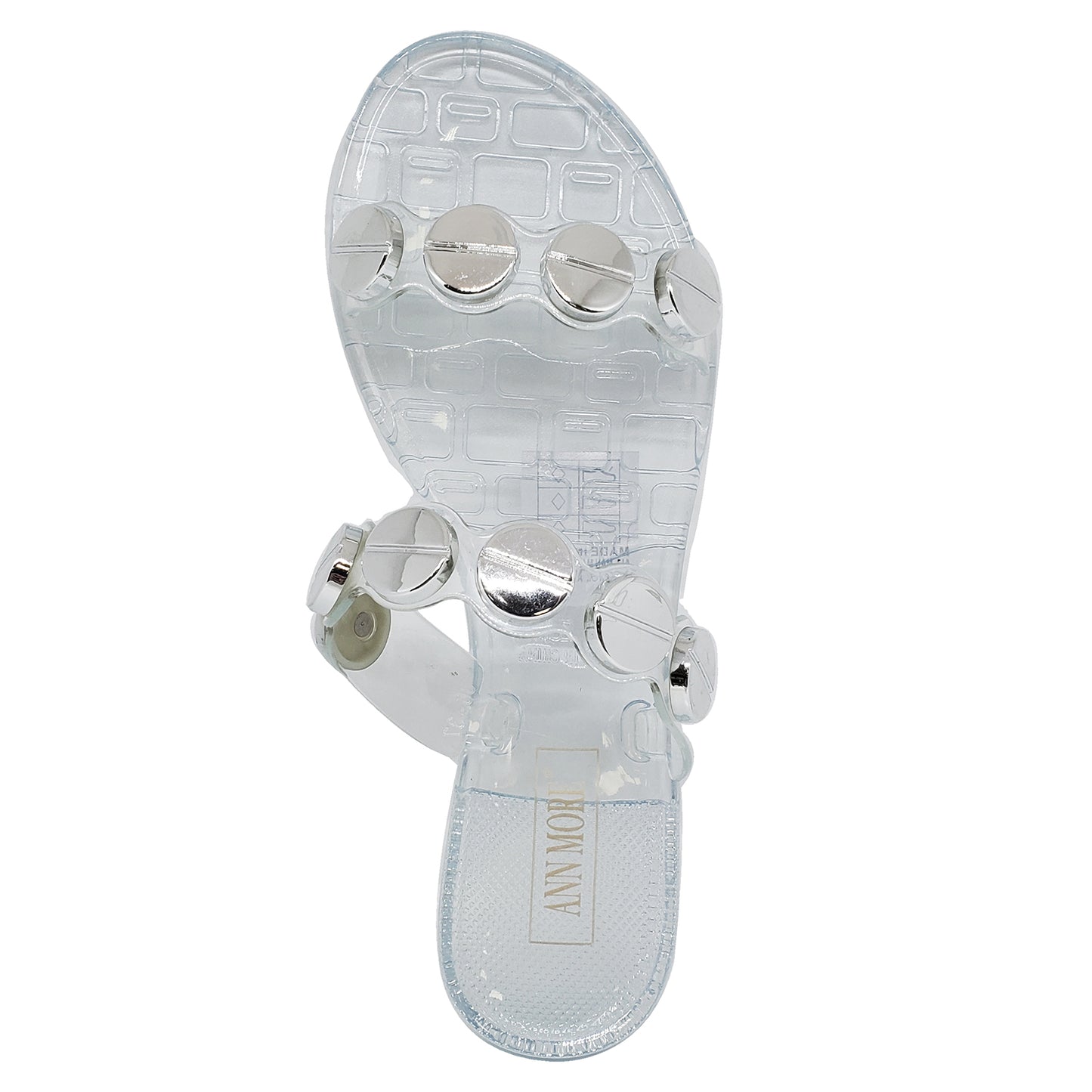 Ann More Anaheim Jelly Sandals Clear