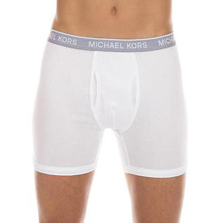 Michael Kors Soft Touch Boxer Brief 3-Pack White SMALL