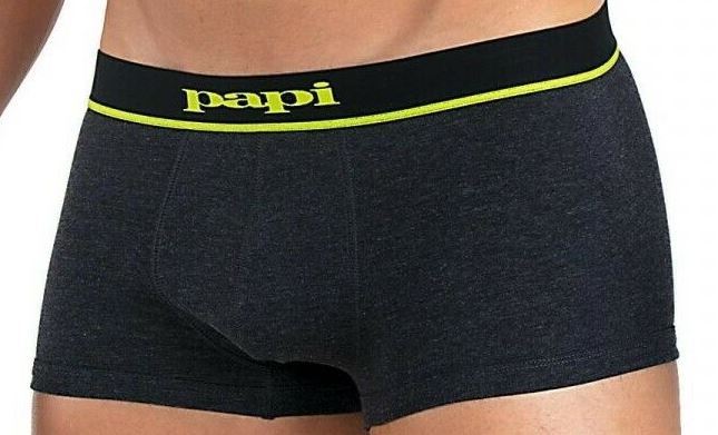 Papi Cotton Stretch Brazilian Trunk For Men "3-Pack"
