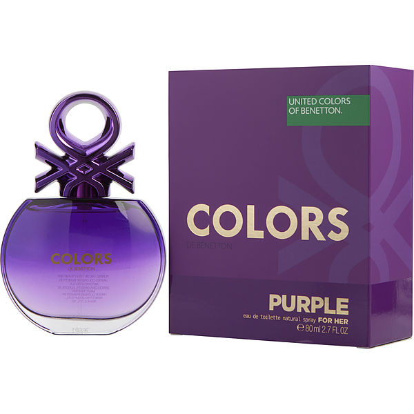 Benetton Colors Woman Purple EDT 2.7 oz 80 ml TESTER