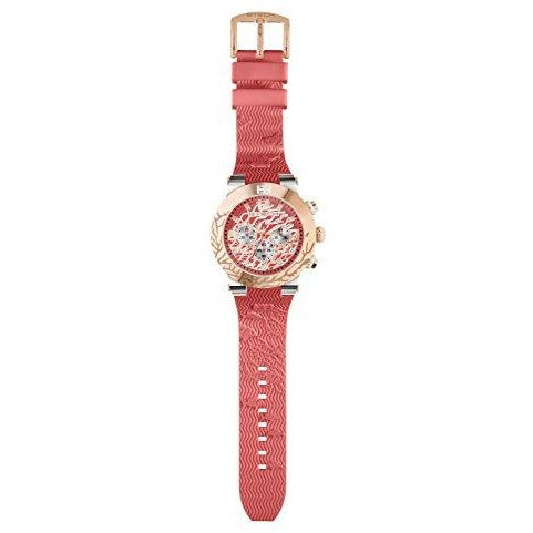 BTECH Unisex Bt-Re-613-12 Ocean Analog/Multifunction Watch, Coral Red