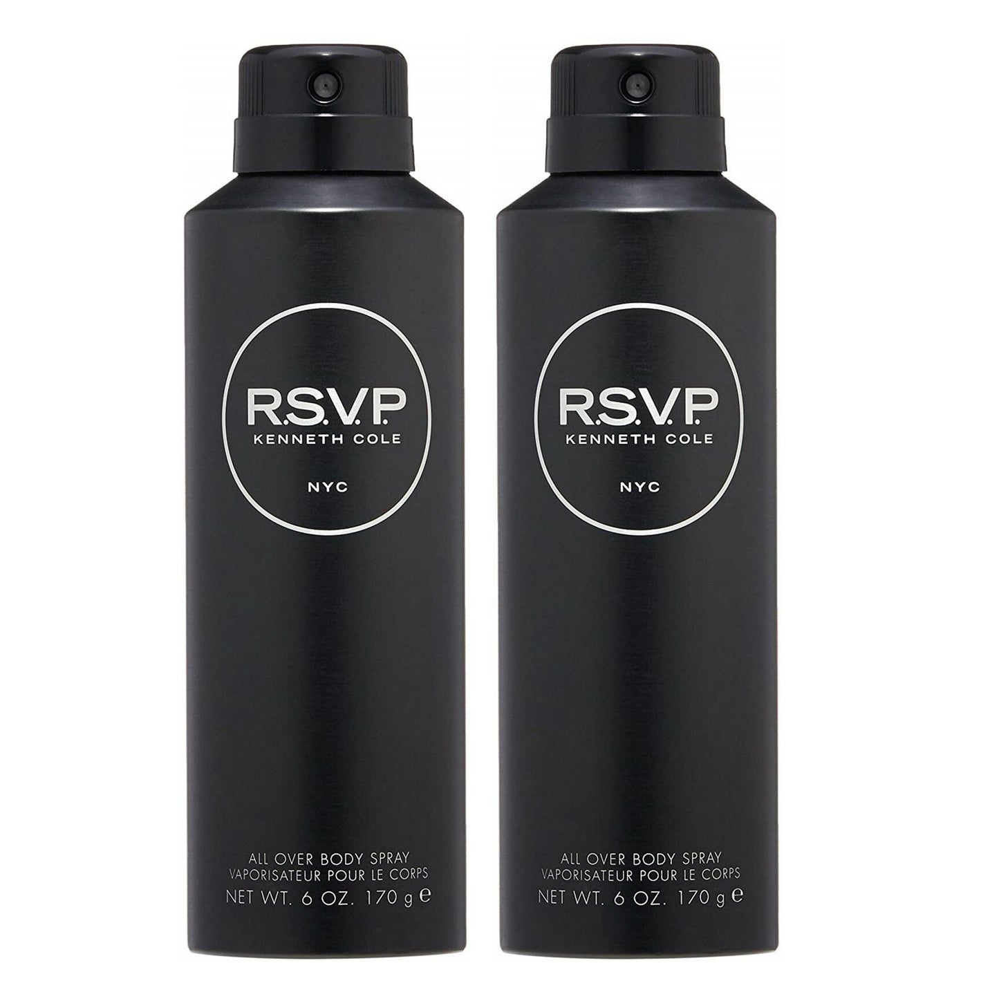 Kenneth Cole R.S.V.P. Body Spray 6 oz "2-PACK"