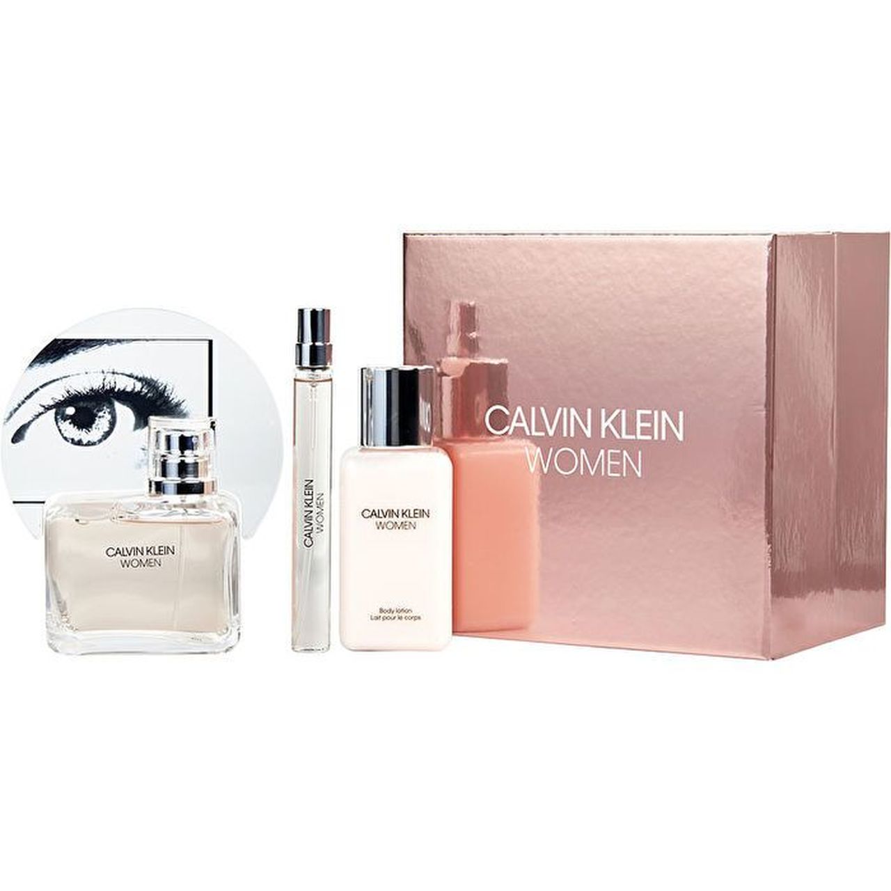 Calvin Klein Women Gift Set 3 pcs EDP 3.4 oz