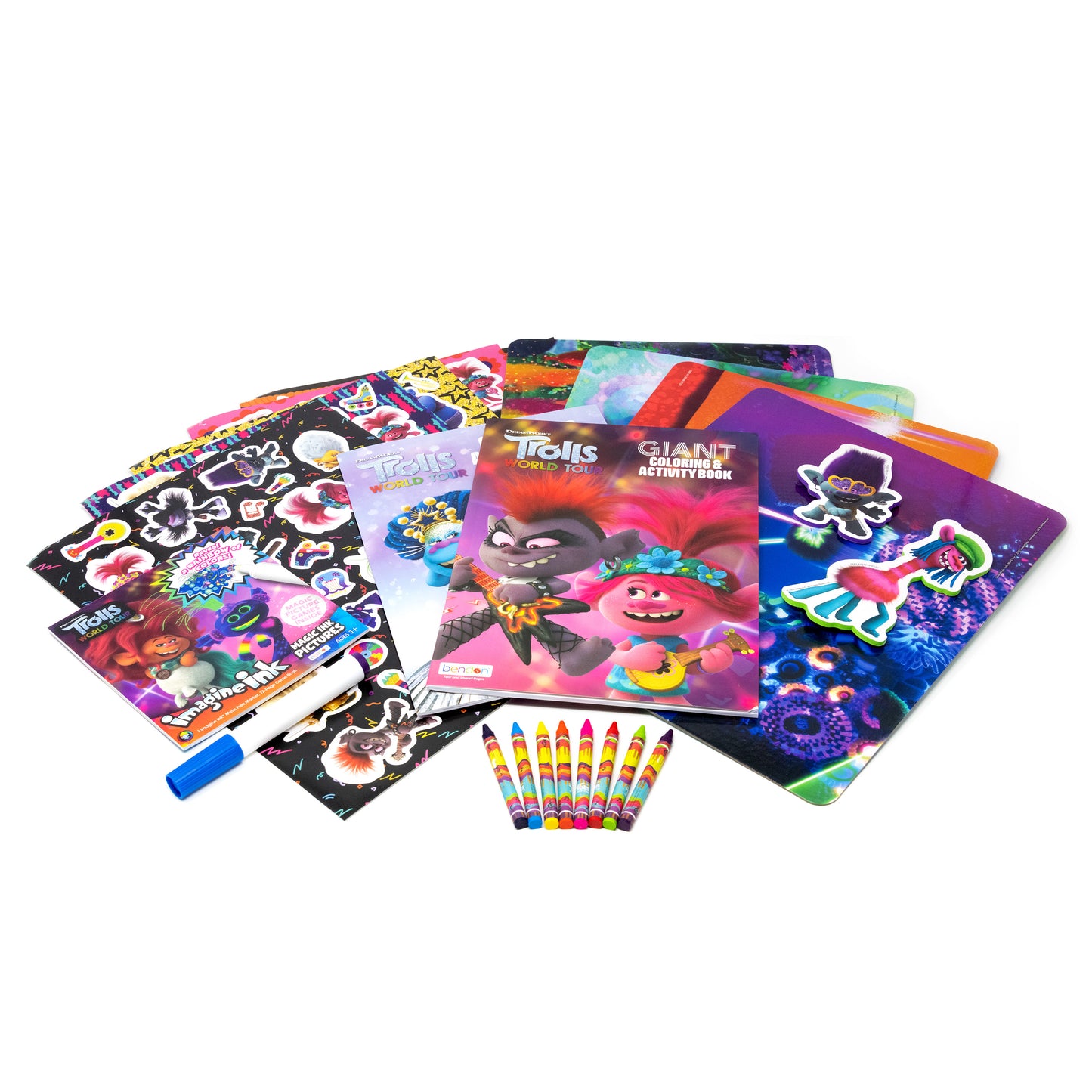 Trolls World Tour Super Adventure Coloring and Activity Set