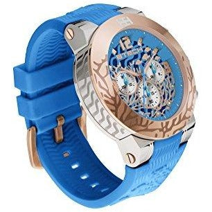 BTECH Unisex Ocean Analog/Multifunction Silicone Strap Band Wrist Watch BT-RE-613-01