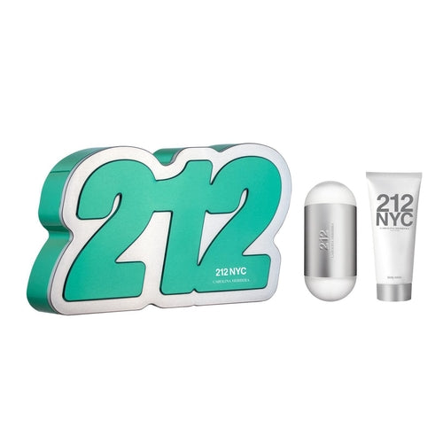 212 NYC 2 PCS Gift Set EDT 2.7 oz 80 ml Women By Carolina Herrera