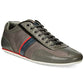 Hugo Boss Men's Thatoz Fashion Dark Grey Leather Sneakers (50227208 026)