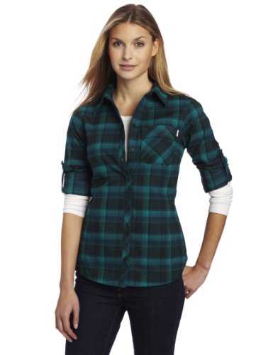 Columbia Women's Saturday Trail Plaid Long Sleeve Shirt (AL7915)