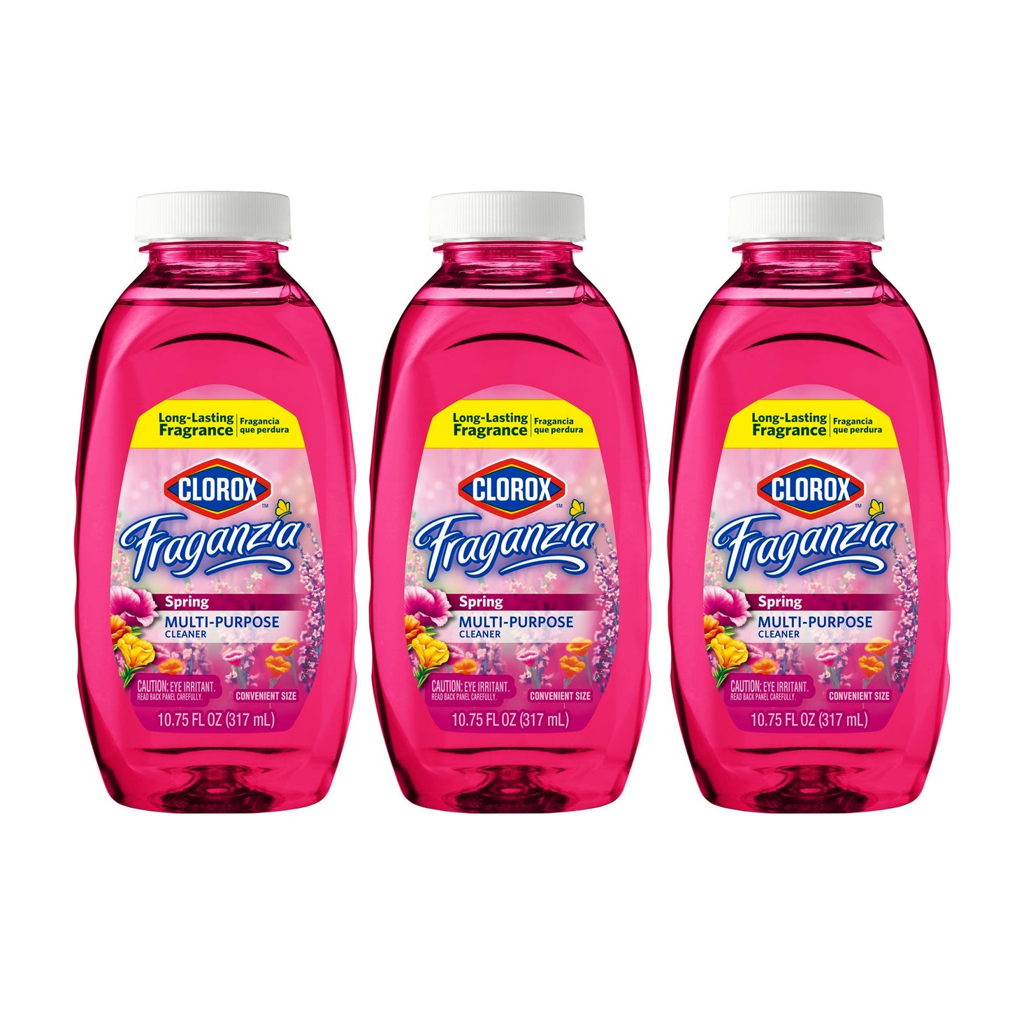 Clorox Fraganzia Multi Purpose Cleaner, Spring Scent (Pack of 3)