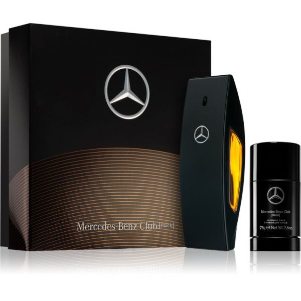 Mercedes-Benz Club Black 2pc Gift Set EDT oz 100 ml Men – Rafaelos