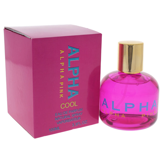 Alpha Pink by Alpha for Women 3.3 OZ 100 ML BRAND NEW SEALED IN BOX