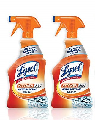 Lysol antibacterial deals kitchen cleaner