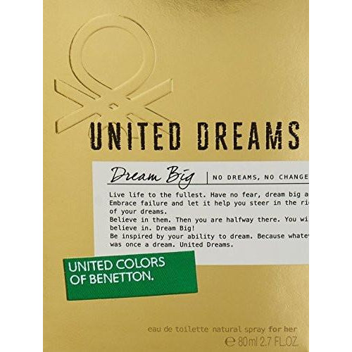 Benetton United Dreams Dream Big EDT 2.7 oz Women
