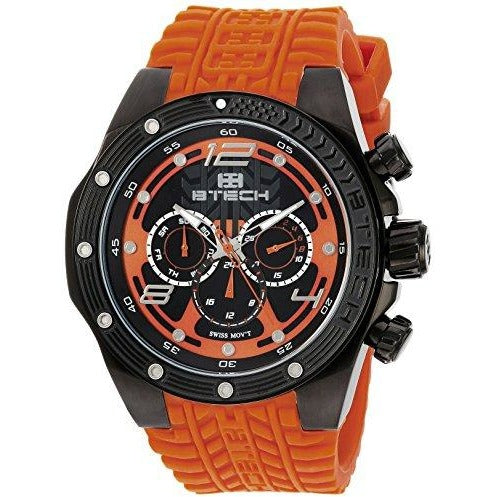 BTECH Unisex Analog/Multifunction Silicone Strap Band Wrist Watch