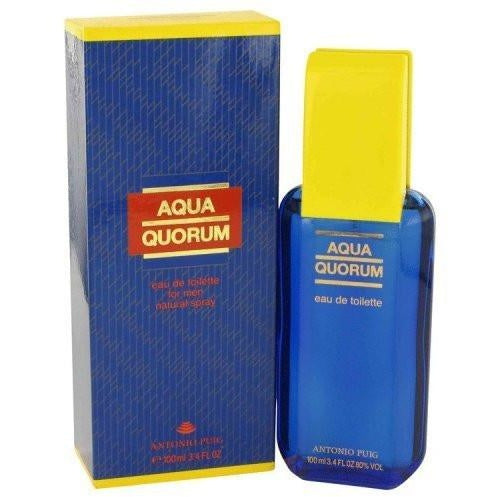 AQUA QUORUM 3.4 oz. 100 ml. By Antonio Puig EDT SPRAY MEN