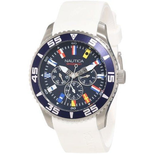 Nautica Men's N12629G NST 07 Flags Classic Analog Watch