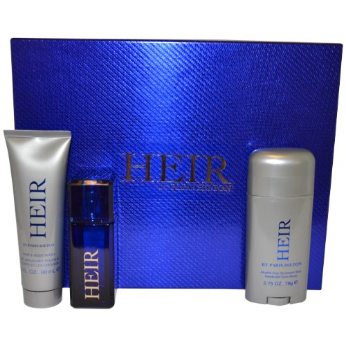 Paris Hilton Heir Winning Three Gift Set 3 pc EDT 1.7 oz 50 ml Men