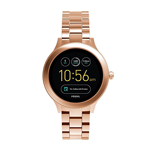 gear watch rose gold Fossil Gen 3 Smartwatch Q Venture Rose Gold Tone Stainless Steel FTW60 – Rafaelos