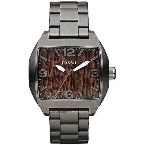 Fossil Roland Three Hand Stainless Steel Watch Smoke JR1361