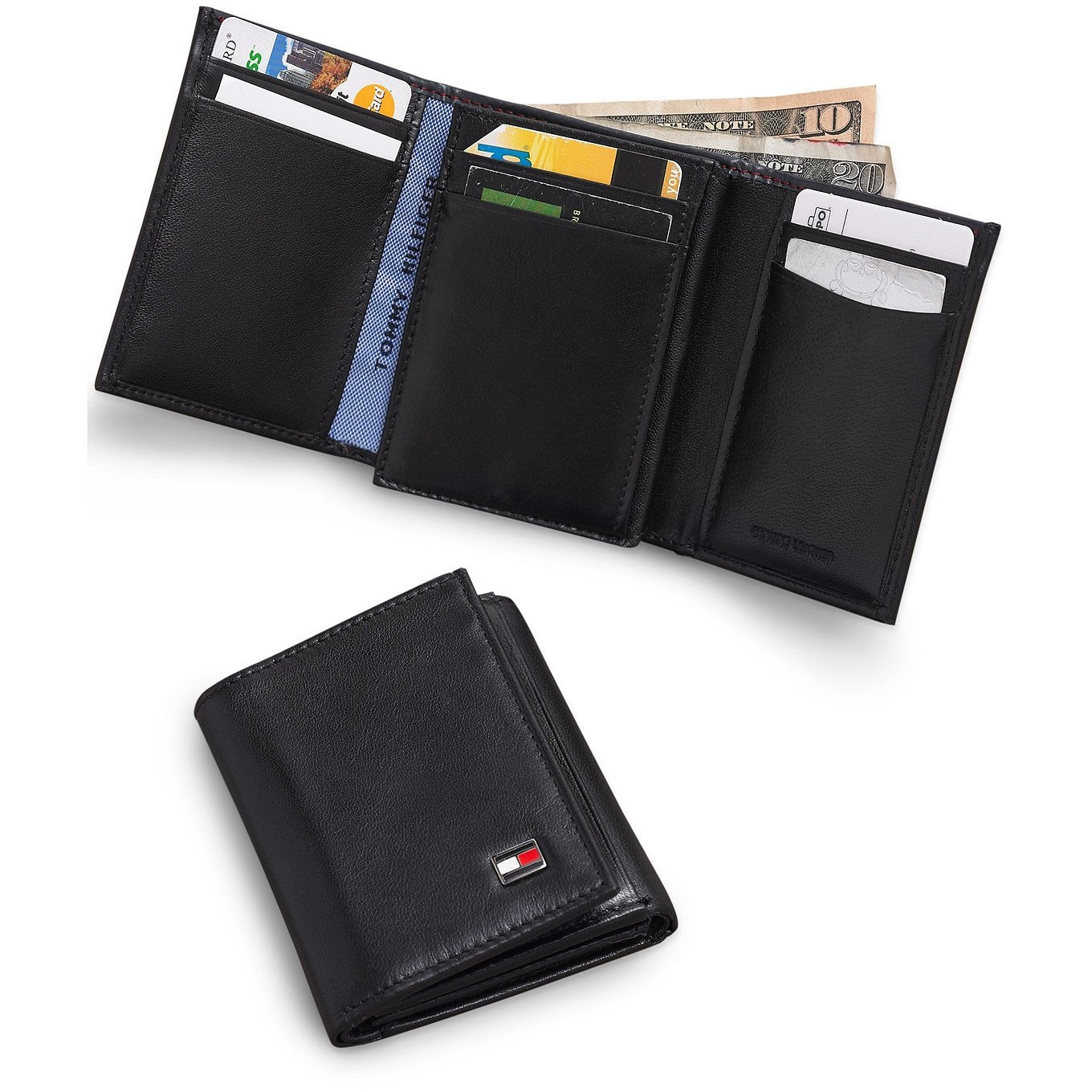 Trifold tommy hilfiger wallet Clearance
