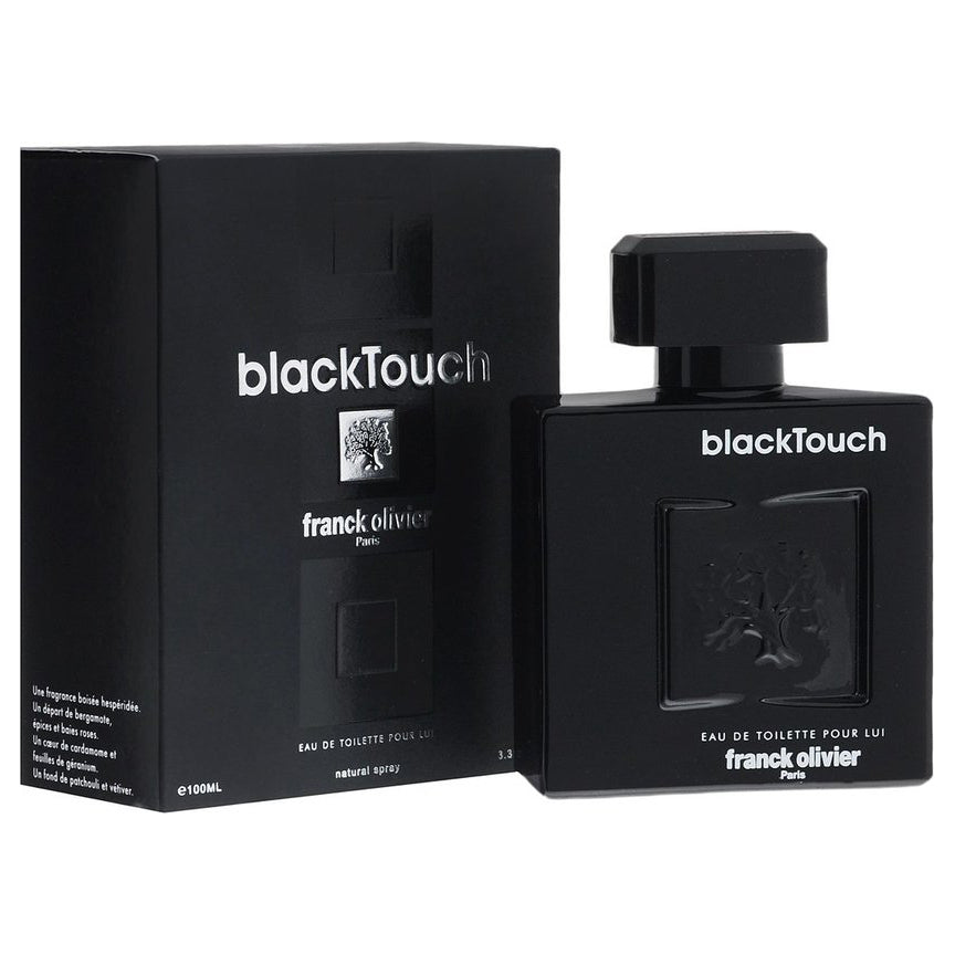 Franck Olivier Black Touch For Men Edt Spray 3.4 oz 100 ml