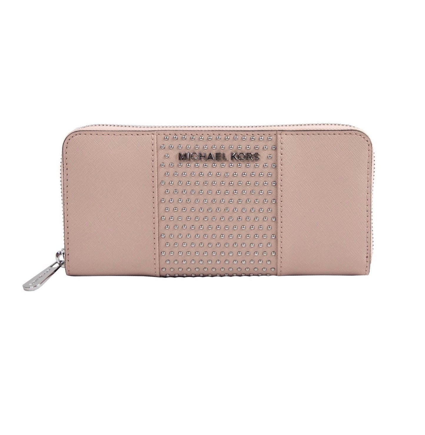 Michael Kors Saffiano Leather Micro Stud Travel Wallet (35F7SD7Z3L)