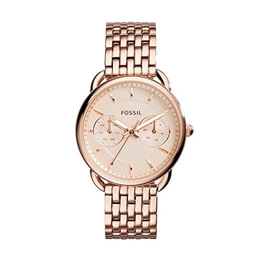 Fossil Women's Tailor Multifunction Rose Gold Stainless Steel