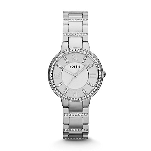 Fossil Women's Virginia Three-Hand Stainless Steel Watch (ES3282)