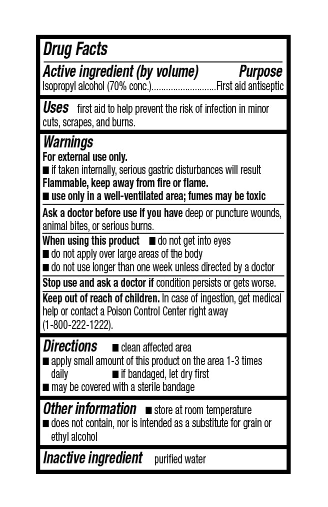 Equate 70% Isopropyl Alcohol 32 oz "2-PACK"