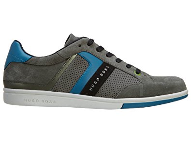 Hugo Boss Eldorado Suede Mens (50292872-030) Medium Grey