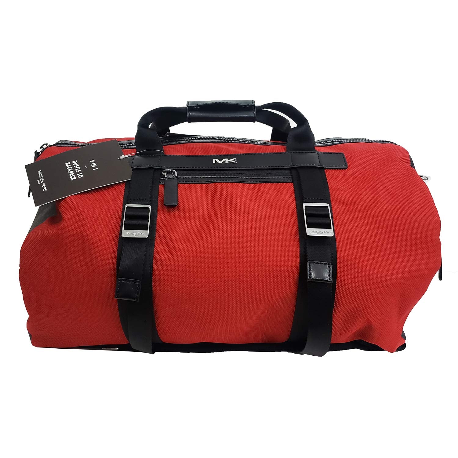 Michael Kors Women's Jet Set Travel Small Logo Duffle Crossbody Bag