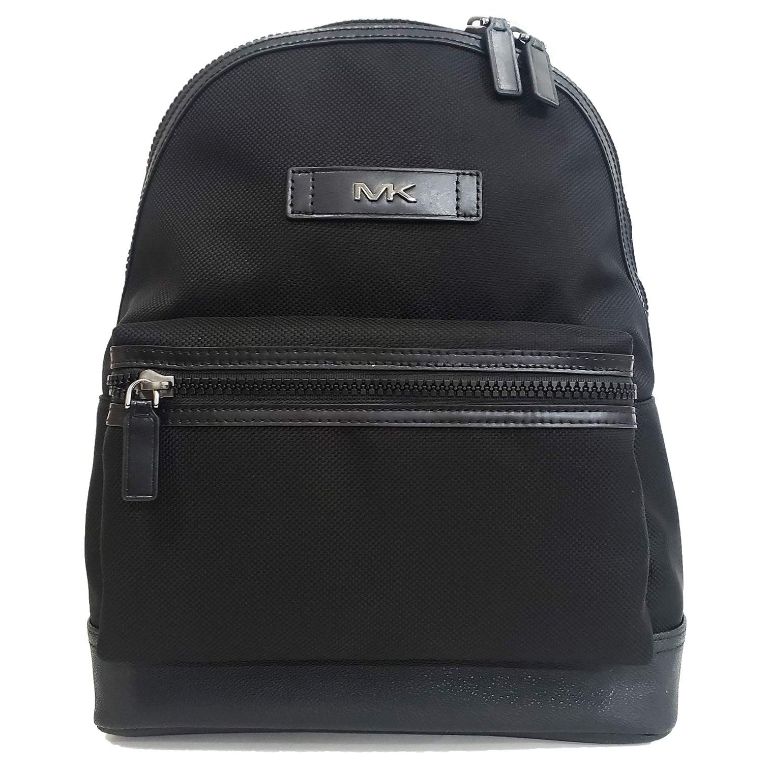 Michael Kors Navy Blue/Black Nylon and Leather Kent Backpack Michael Kors