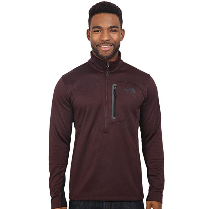 The North Face Men's Canyonlands 1/2 Zip Root Brown Heather SIZE L –  Rafaelos