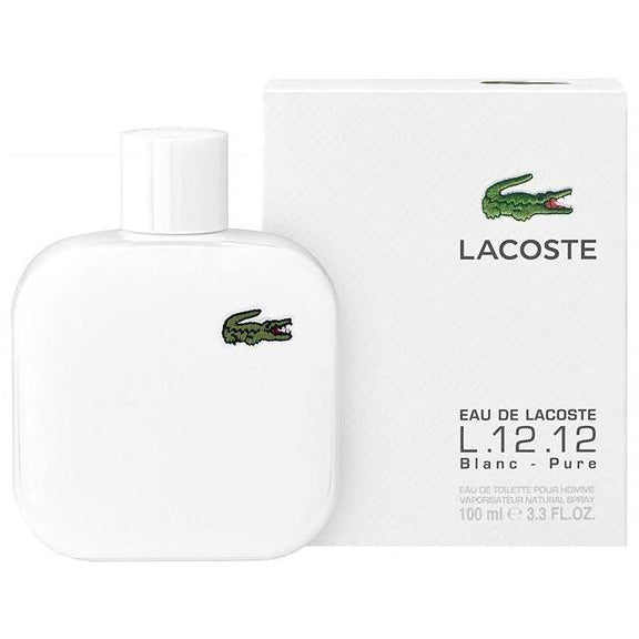Intim Långiver med tiden Lacoste Eau de Lacoste L.12.12 Blanc Pure EDT Men – Rafaelos