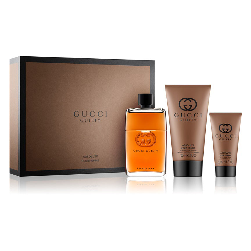 Gucci Guilty Absolute Gift Set EDP 3.0 oz Men