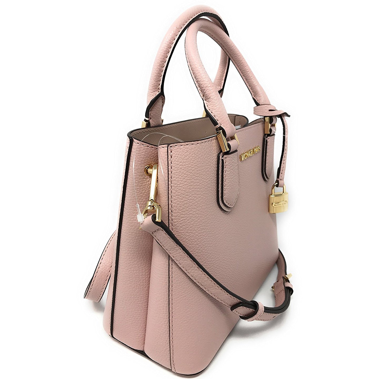Michael Kors Adele MD Leather Messenger Bag Blossom/Ballet (35T8GAFM2L)