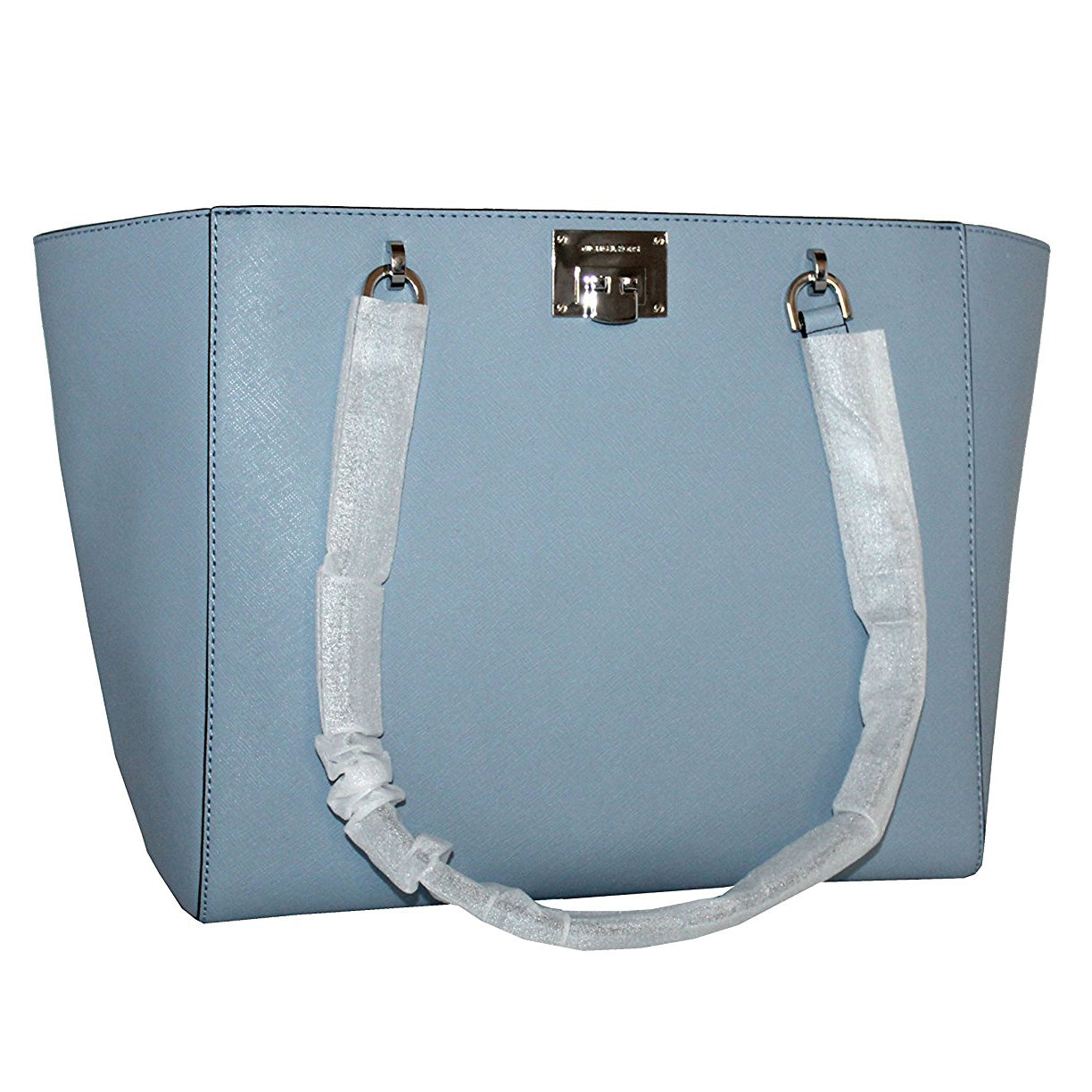 Michael Kors Tina Large Top Zip Handbag Tote Pale Blue (35S8ST4T3L)