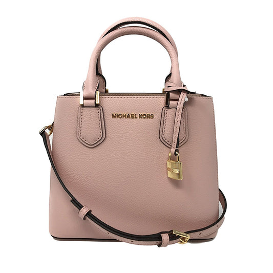 Michael Kors Adele MD Leather Messenger Bag Blossom/Ballet (35T8GAFM2L)