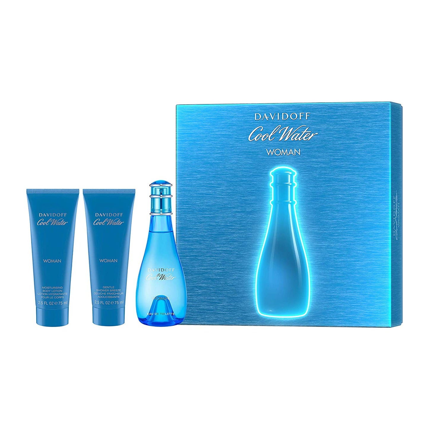 Davidoff Cool Water Woman 3 pcs EDT Gift Set Women