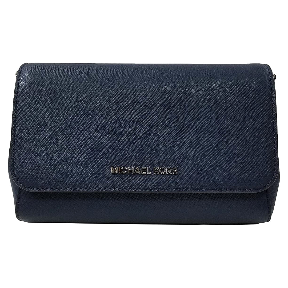 Michael Kors Jet Set MD Conve Pouchtte Crossbody Bag Navy (35T8GTTU2L)