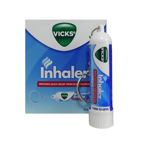 Vicks Inhaler for Fast Relief in Nasal Congestion (PACK of 12 PCS)