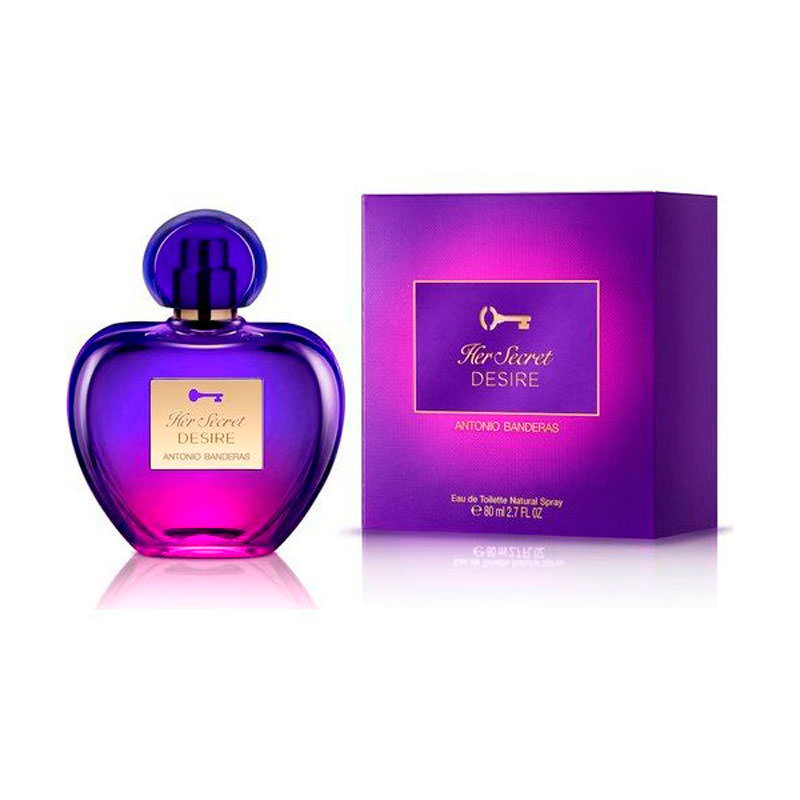 Her Secret Desire EDT 2.7 oz 80 ml Ladies By Antonio Banderas
