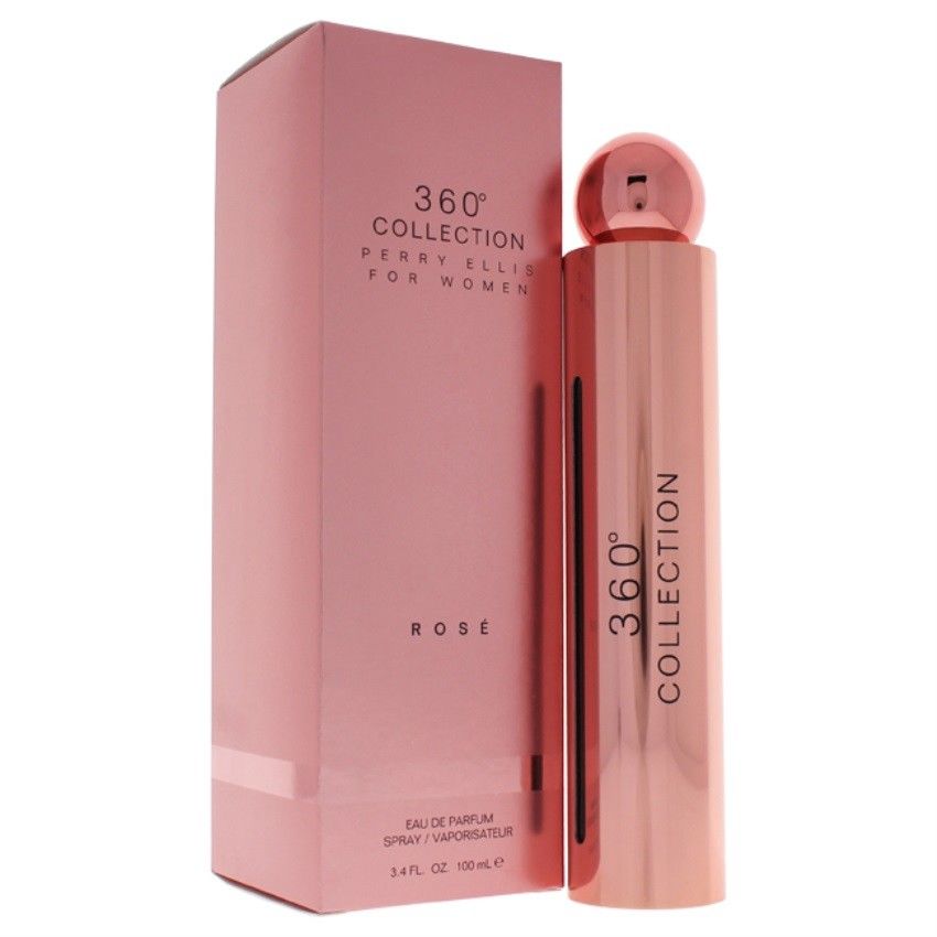 Perry Ellis 360 Collection Rose EDP 3.4 oz 100 ml Women