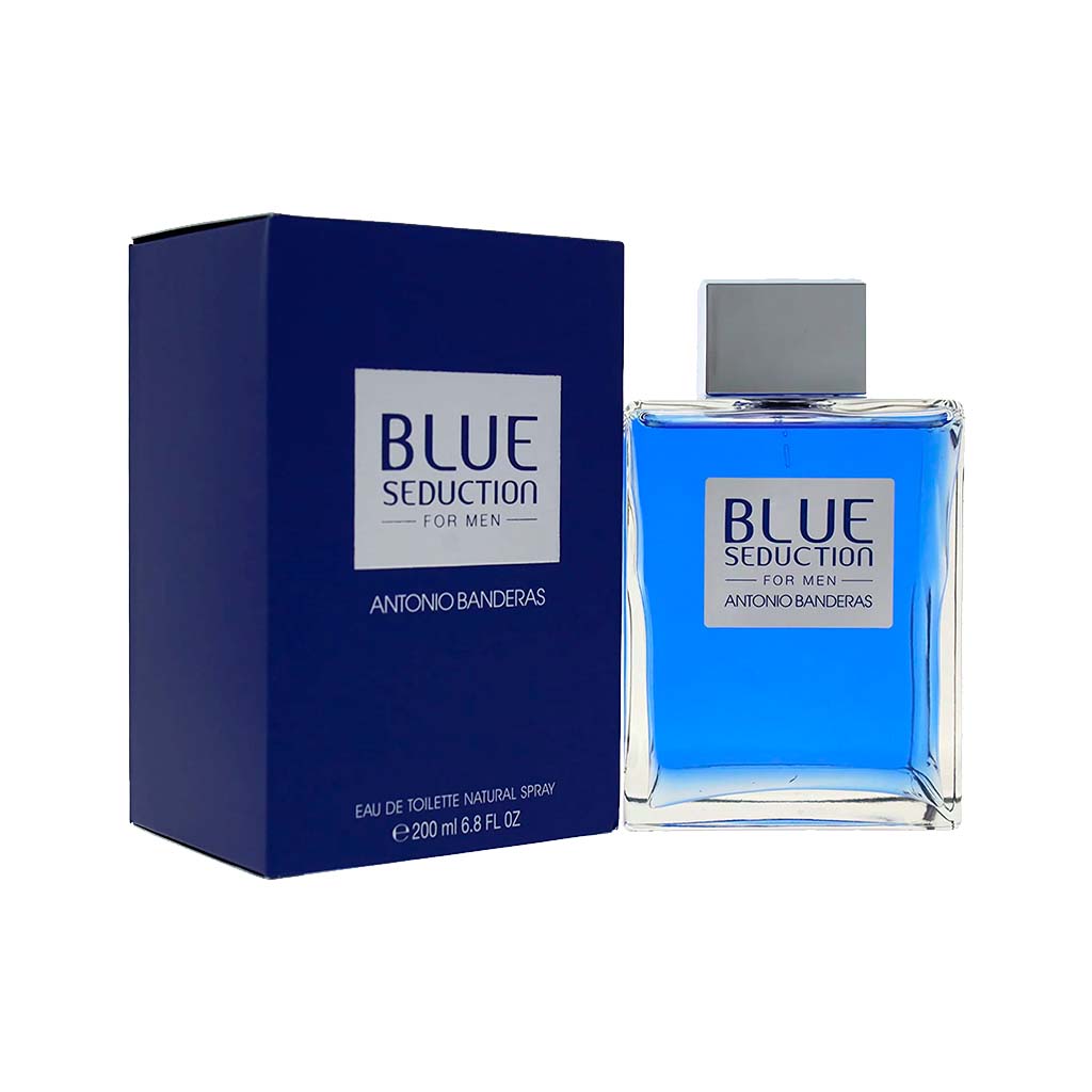 Antonio Banderas Blue Seduction Eau de Toilette  6.8 oz Men 200 ml