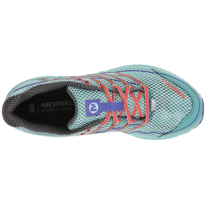 Merrell Mix Master Move Glide 2 Trail Running Shoe Eggshell Blue/Aqua (J32580) Women