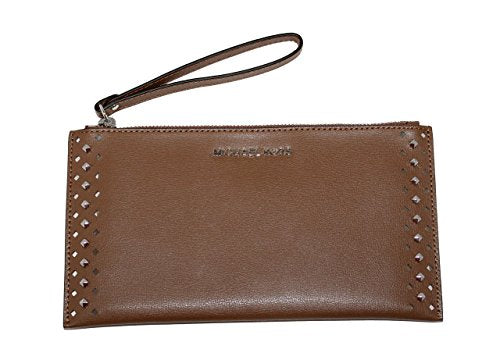 Michael Kors Women's Jet Set Travel Leather Zip Clutch (35H7STVW3L)