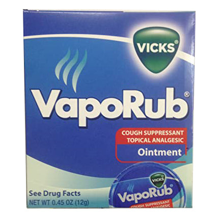 Vicks VapoRub Cough Suppressant Topical Ointment