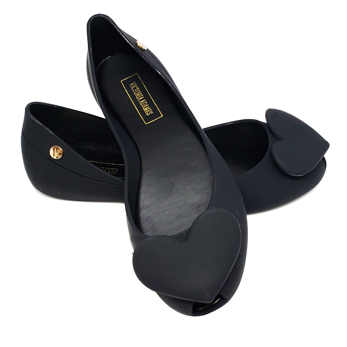 Victoria Adames Aruba Jelly Flats Black