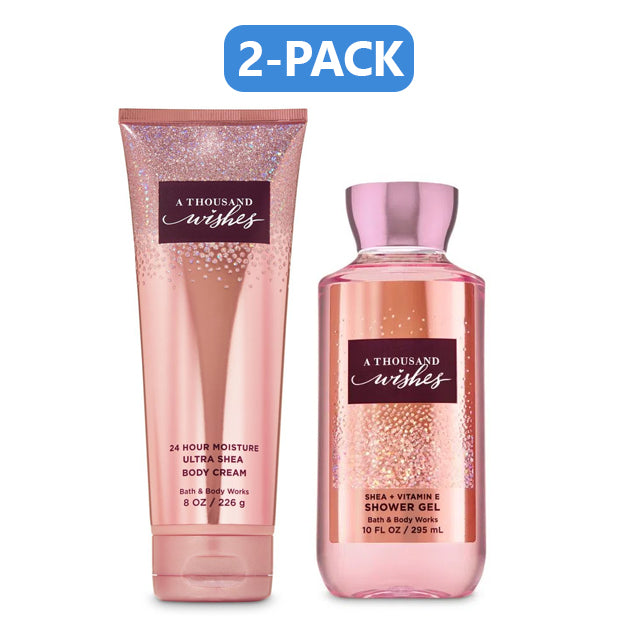 Bath & Body Works A Thousand Wishes Body Cream & Shower Gel "2-PACK"