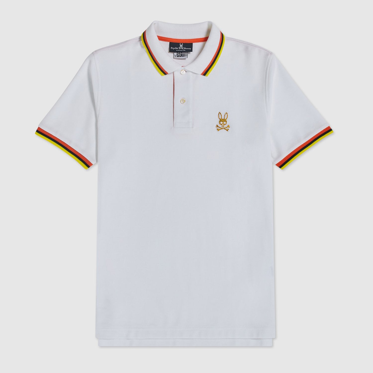 Psycho Bunny Men's St Barts Polo White – Rafaelos